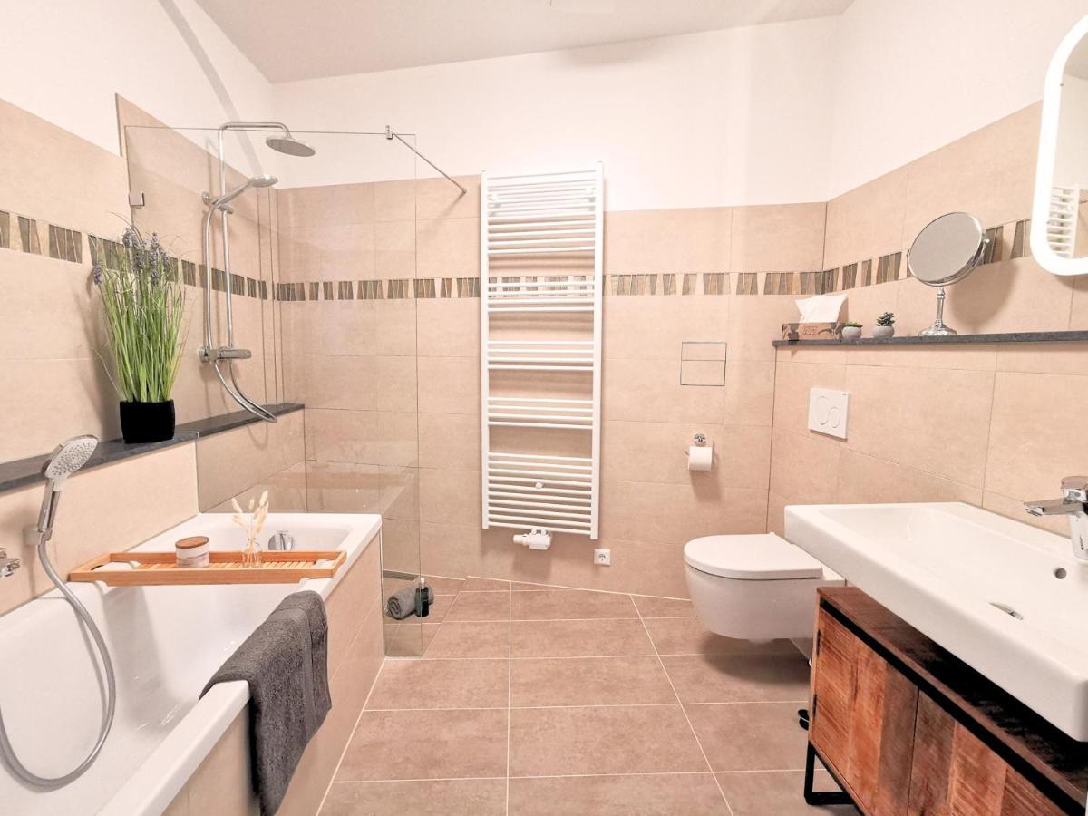 Fynbos Apartments Deluxe, Balkon, Historisch, Parkplatz Meißen Εξωτερικό φωτογραφία