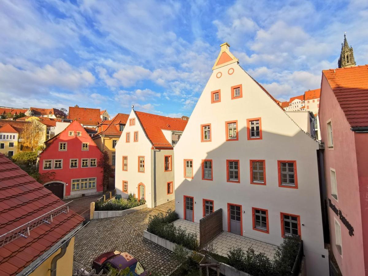 Fynbos Apartments Deluxe, Balkon, Historisch, Parkplatz Meißen Εξωτερικό φωτογραφία