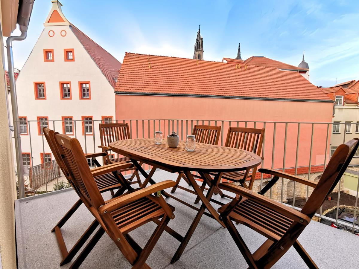Fynbos Apartments Deluxe, Balkon, Historisch, Parkplatz Meißen Εξωτερικό φωτογραφία